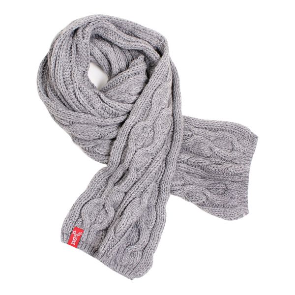 Elkline - Hefezopf - Damen Schal - grey