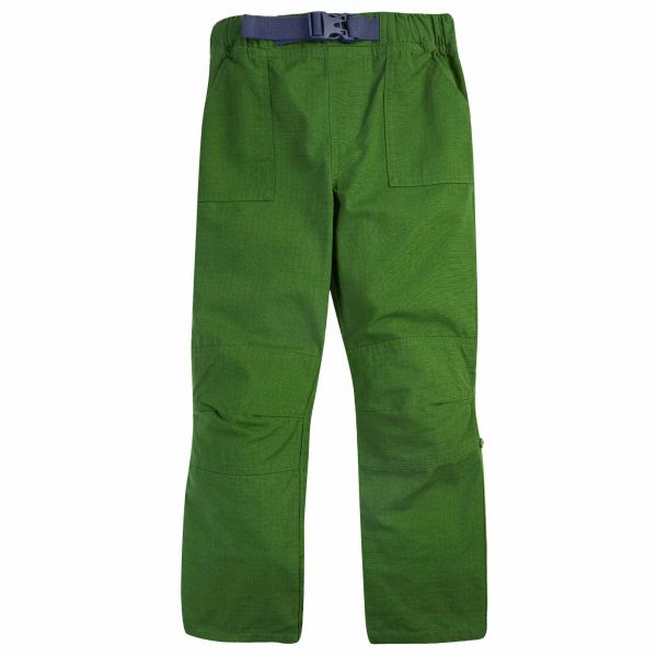 FRUGI - PIONEER TROUSERS - PIONEER TROUSERS - JUNGLE GREEN