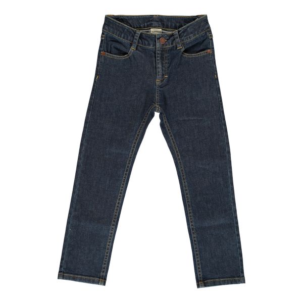 MAXOMORRA - PANTS DENIM - PANTS DENIM - MEDIUM DARK WASH