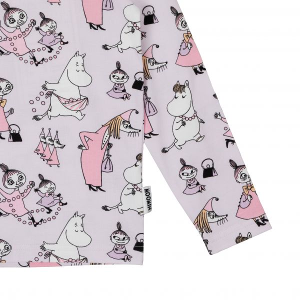 MARTINEX - PEARL PLAY SHIRT - LANGARM SHIRT - LILAC