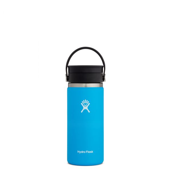 HYDRO FLASK - ISOLIERTER KAFFEEBECHER - WIDE MOUTH FLEX SIP LID - MIT DREHBAREM DECKEL - 473 ml