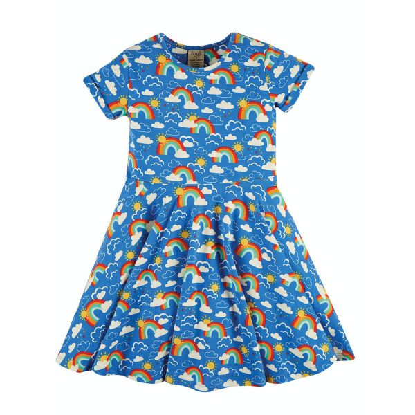 FRUGI - SPRING SKATER DRESS - KURZARMKLEID