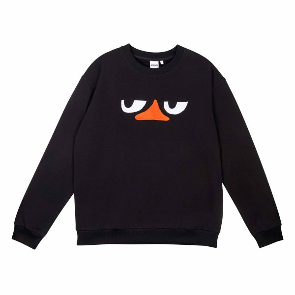 MARTINEX - UNTO SWEATSHIRT - HERREN SWEATSHIRT - WATCHER BLACK/SCHWARZ