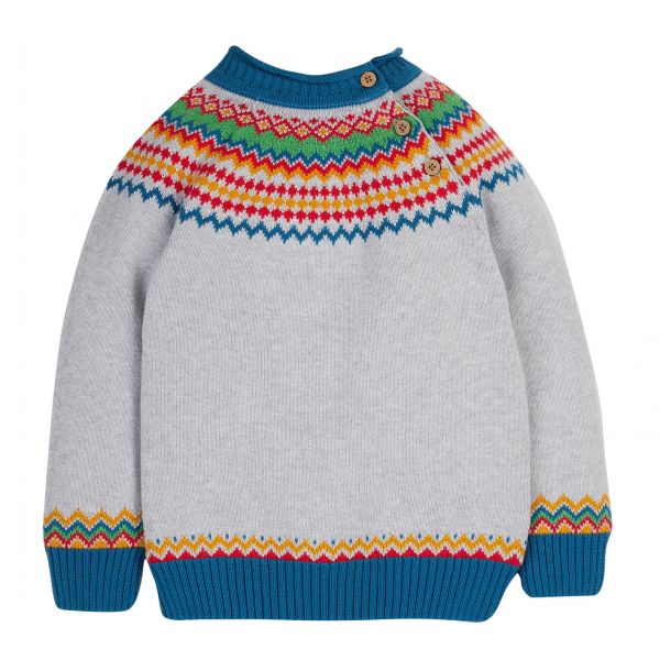 FRUGI - FIKA FAIRISLE JUMPER - BIO STRICKPULLOVER