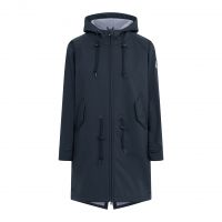 DERBE - FRIESE_ISLAND - DAMEN SOFTSHELL REGENMANTEL  - NAVY/LAVENDER GRAY DERBE - FRIESE_ISLAND - DAMEN SOFTSHELL REGENMANTEL  - NAVY/LAVENDER GRAY