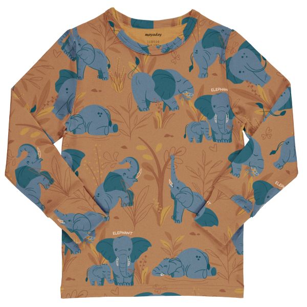 MEYADEY - TOP LS - LANGARMSHIRT - ELEPHANT CLAN