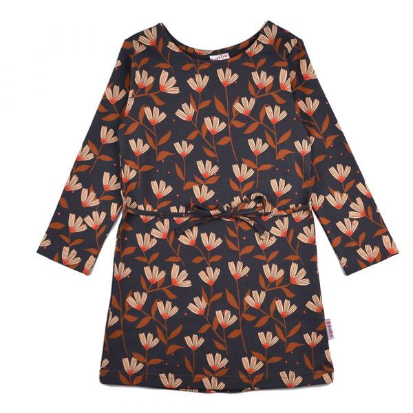 BABA - Dress long sleeves - Langarm Kleid - Flowers