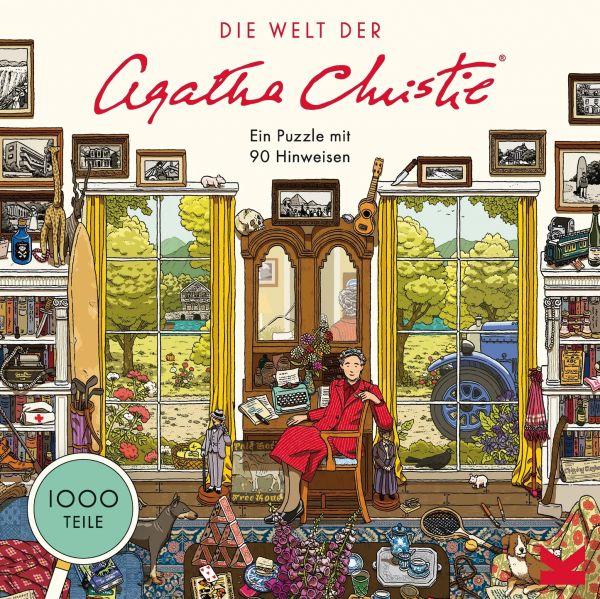 LAURENCE KING - DIE WELT DER AGARTHA CHRISTIE - EINPUZZLE MIT 90 HINWEISEN