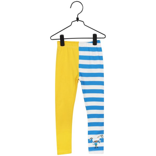 MARTINEX - PIPPI LEGGINGS - JERSEY HOSE - yellow/blue