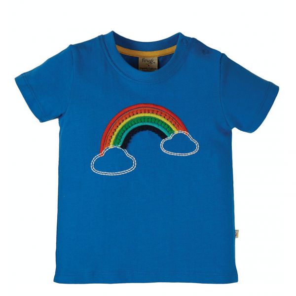 FRUGI - AVERY APPLIQUE TOP - KURZARM T- SHIRT -