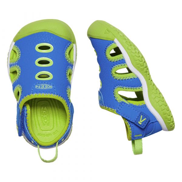 KEEN - STINGRAY - KLEINKINDER SANDALE - BRILLIANT BLUE/CHARTREUSE