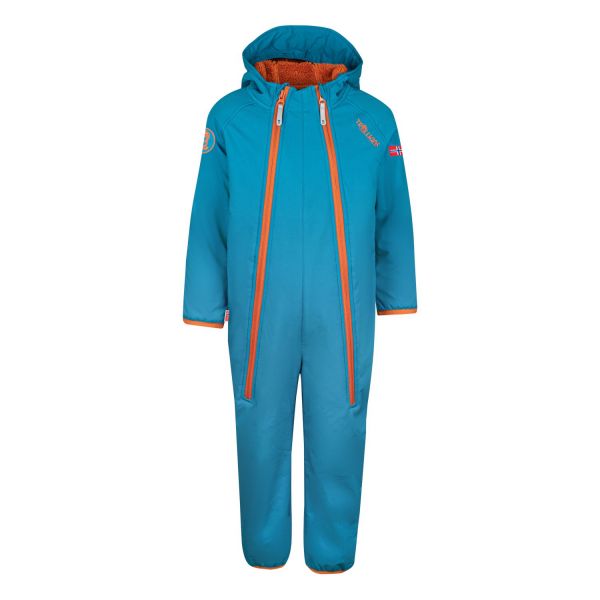 TROLLKIDS - KIDS NORDKAPP OVERALL - GEFÜTTERTER SOFTSHELL OVERALL