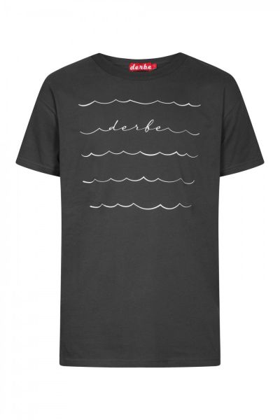 DERBE - SWEEPING TEE BOYS PHANTOM - HERREN KURZARM T- SHIRT - PHANTOM