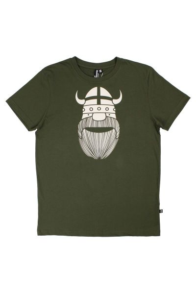 DANEFAE - MANDE TEE - HERREN KURZARM T- SHIRT - DK ARMY ERIK