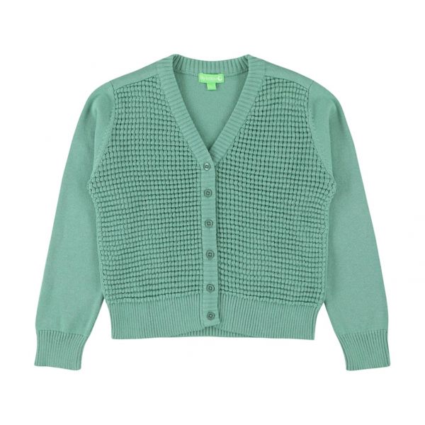 LILY BALOU - NETTE CARDIGAN - STRICKJACKE - BERYL GREEN