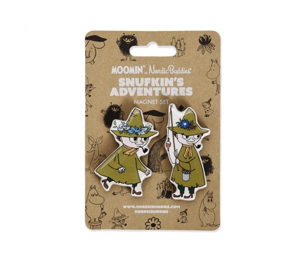 NORDIC BUDDIES - SNUFKIN ADVENTURES - CHARACTER MAGNETS - MAGNETE IM 2-ER PACK