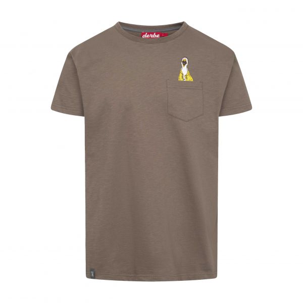 DERBE - SCHREIMÖWE_POCKET - HERREN T-SHIRT
