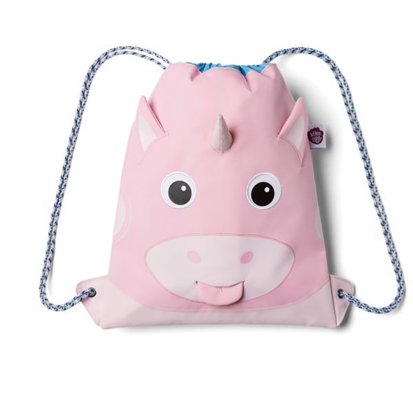 AFFENZAHN - TURNBEUTEL - SPORT RUCKSACK - EINHORN ROSA