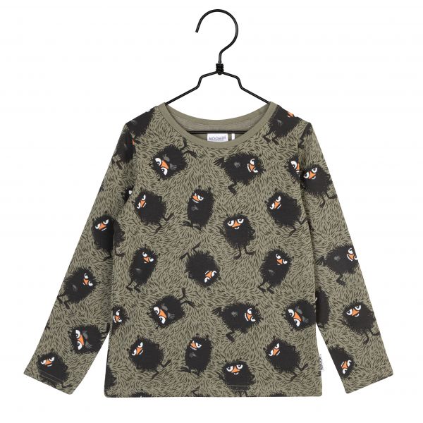 MARTINEX - FURRY SHIRT - MOOMIN LANGARMSHIRT STINKY - GREEN