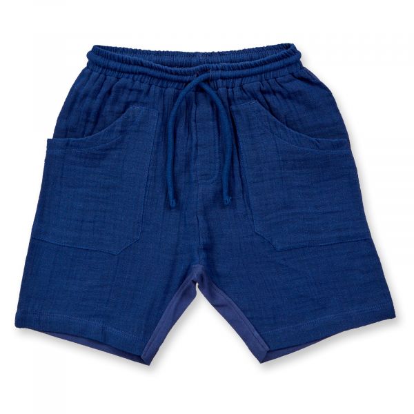 SENSE ORGANICS - PAK SHORTS - KURZE HOSE BIO - NAVY