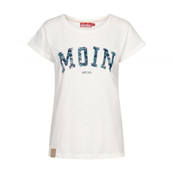 DERBE- FLAMOIN - DAMEN T-SHIRT - OFF WHITE