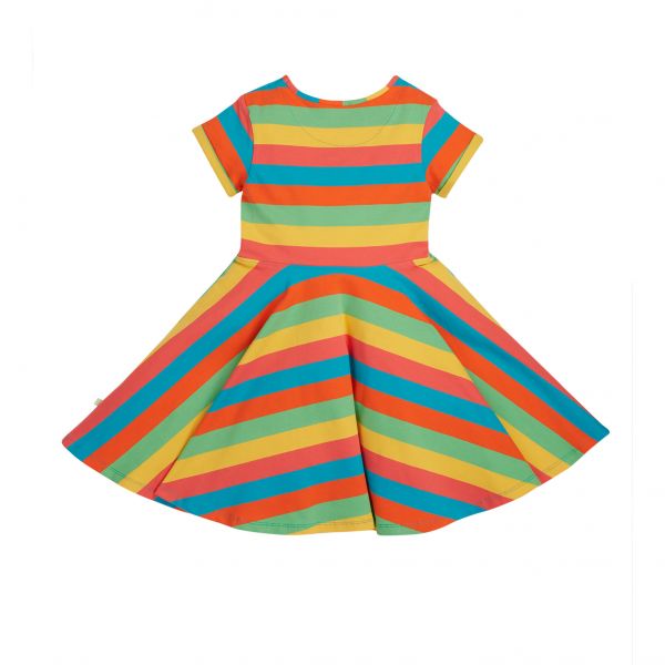 FRUGI - SPRING SKATER DRESS - KURZARMKLEID