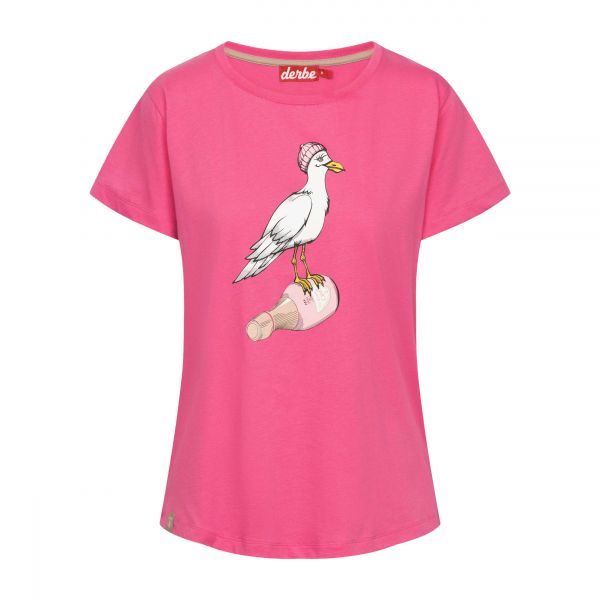 DERBE - STURMMÖWIN - FRAUEN T-SHIRT