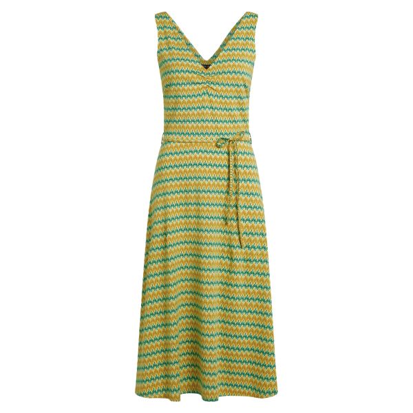 KING LOUIE - ANNA DRESS SARO - DAMEN KLEID KURZARM - SPRING YELLOW