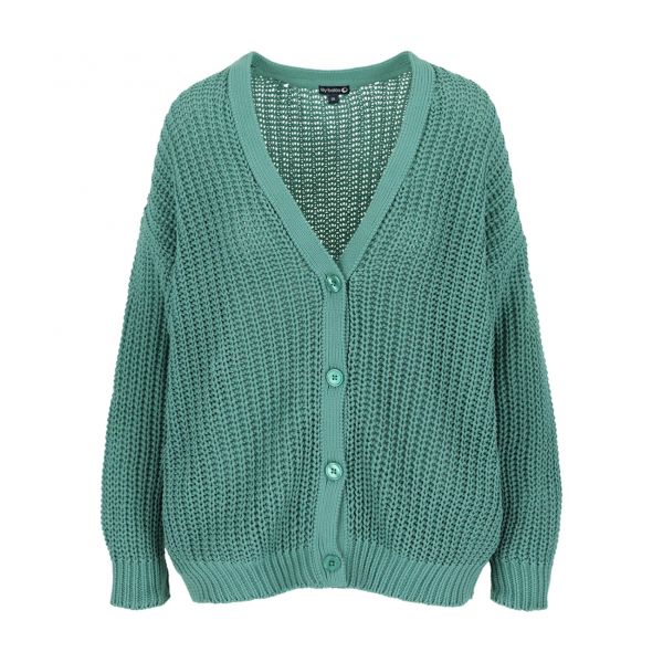 LILY BALOU - ZITA CARDIGAN - DAMEN STRICKJACKE - BERYL GREEN