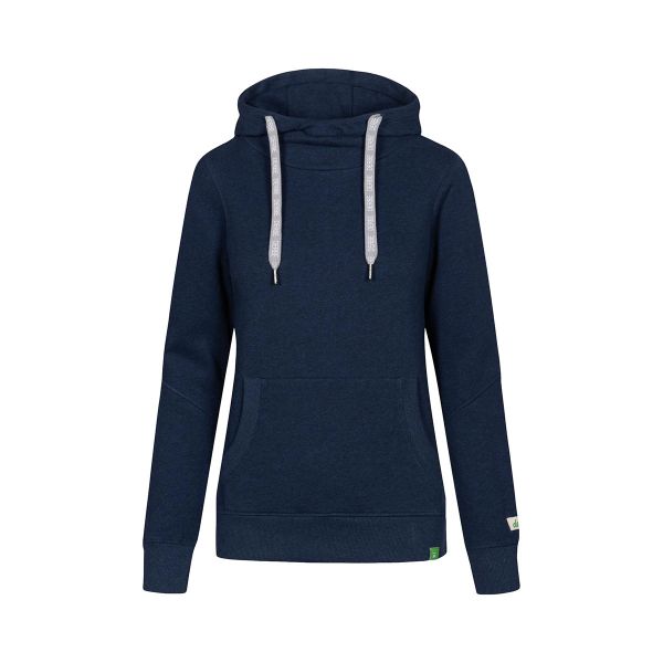 DERBE - LYNX GOTS - DAMEN SWEATSHIRT - NAVY MELANGE