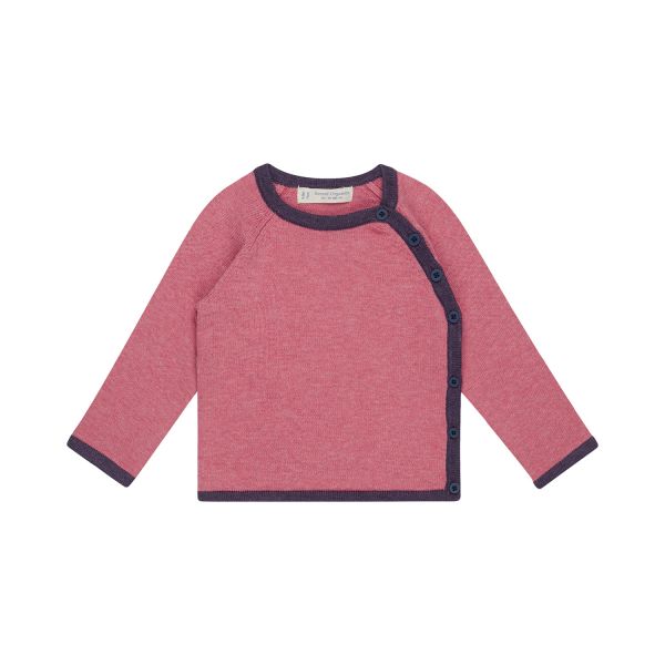 SENSE ORGANICS - P. PICASSO KNITTED BABY WRAP JACKET - STRICKJACKE