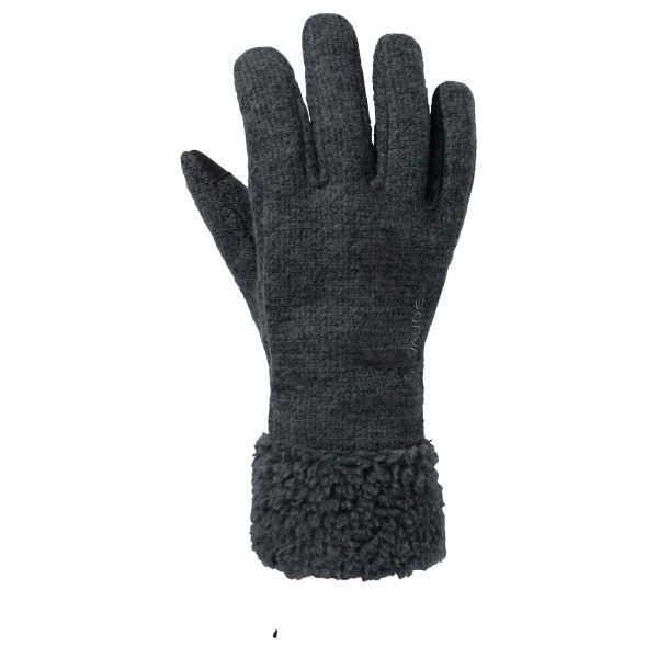 VAUDE - WOMEN'S TINSHAN GLOVES IV - DAMEN WOLL- FINGERHANDSCHUHE - DARK SEA