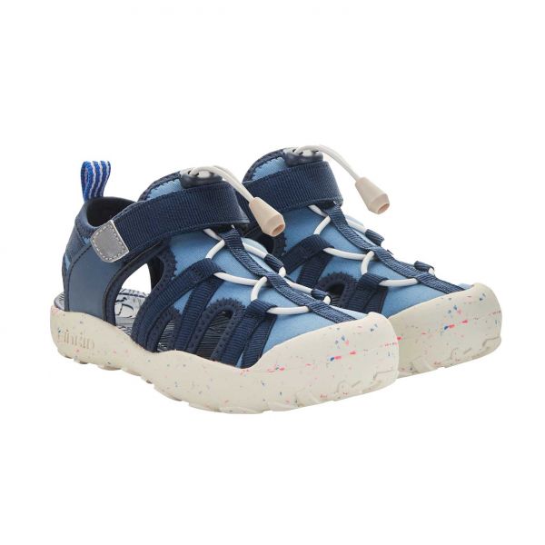 FINKID - SALAMA - TREKKING SANDALEN MIT ZEHENSCHUTZ - BLUESTONE/DENIM