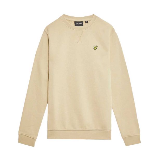 LYLE & SCOTT - CREW NECK SWEATSHIRT - LANGARMSHIRT PULLOVER - STONE