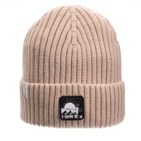 NORDIC BUDDIES - WINTER HAT BEANIE ADULT MOOMIN - WINTER MÜTZE FÜR ERWACHSENE - BEIGE
