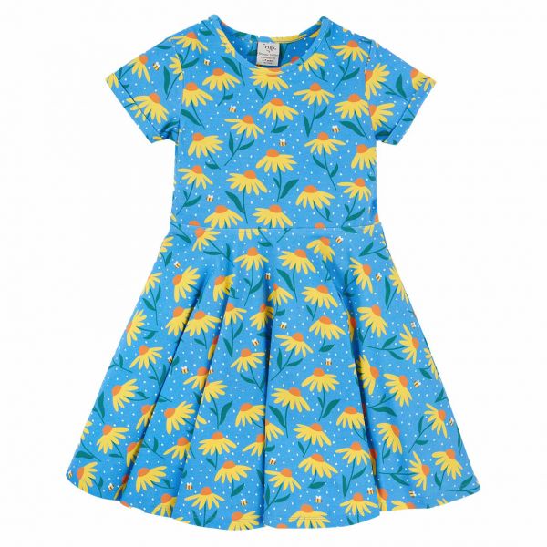 FRUGI - SPRING SKATER DRESS - SPRING SKATER DRESS - ECHINACEA