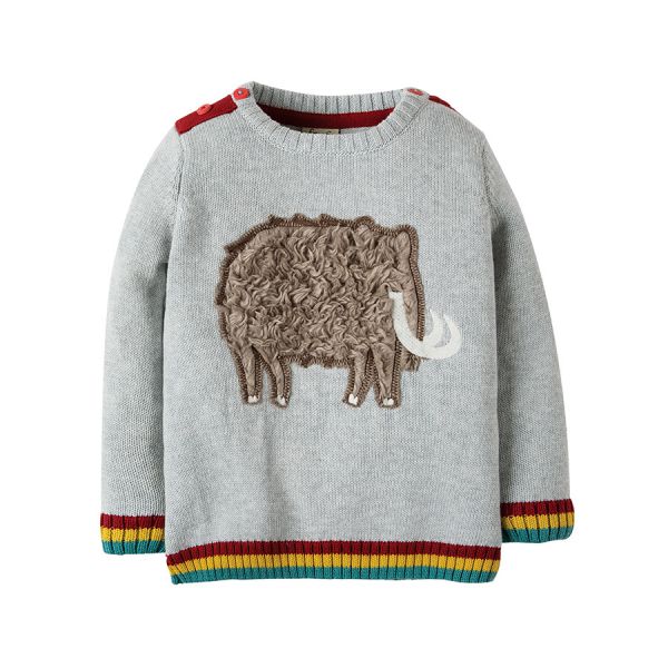 Cosy Creature Jumper - Strick Pullover - Grey Marl/Mammoth