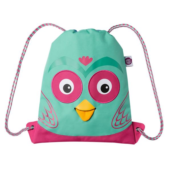 AFFENZAHN - TURNBEUTEL - SPORT RUCKSACK - EULE TÜRKIS