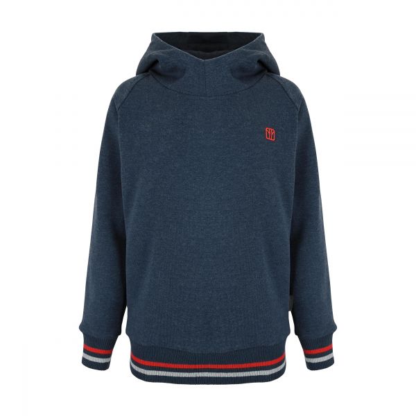 ELKLINE - YEAH - KINDER HOODIE - BLUEMELANGE