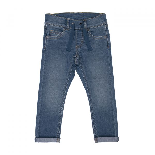 VILLERVALLA - SLIM PANTS - SCHMAL GESCHNITTENE JEANS - INDIGO WASH