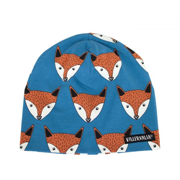 VILLERVALLA - BEANIE - JERSEY MÜTZE MIT FUCHSPRINT