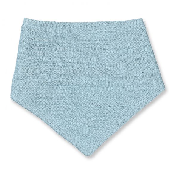 SENSE ORGANICS - BIB DRIBBLE BIB - BABY SPUCKTUCH - DUSTY BLUE