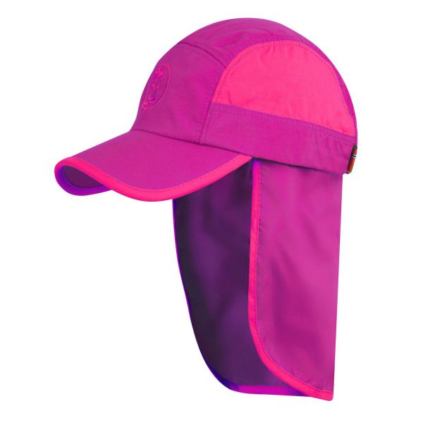 TROLLKIDS - KIDS TROLL CAP XT - SOMMERMÜTZE MIT UV- SCHUTZ - DARK ROSE/LIGHT MAGENTA