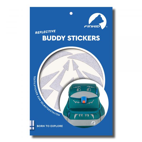 FINKID - REFLECTIVE BUDDY STICKERS - REFLEKTIERENDE TEXTILSTICKER FÜR BUDDY