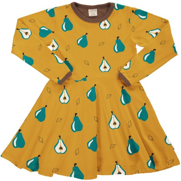 MAXOMORRA - DRESS CIRCLE LS - LANGARMKLEID