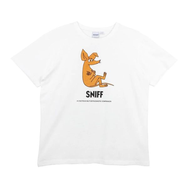 MARTINEX - CHARACTER SNIFF T-SHIRT - KURZARM T- SHIRT - WHITE