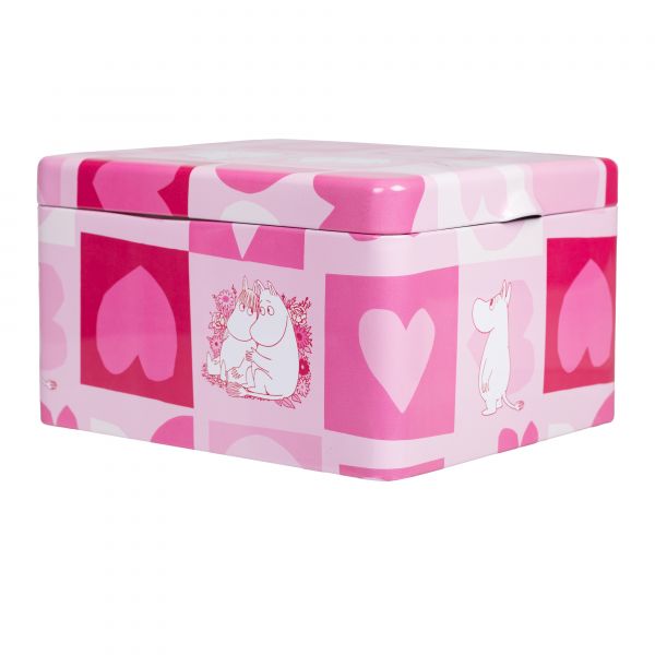 MARTINEX - MOOMIN BELOVED TIN WITH COMPARTMENT - BLECHDOSE MIT UNTERTEILUNG