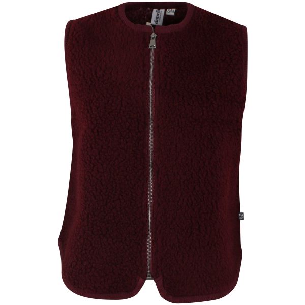 DANEFAE - DANECUBIST FUZZY WOOL STRIPE FLEECE VESTE - DAMEN FLEECEWESTE