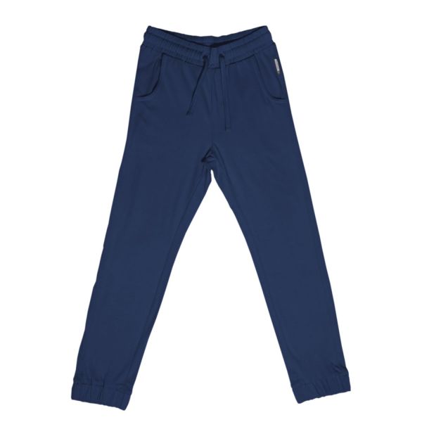 MAXOMORRA - PANTS SWEAT - INNEN ANGERAUTE HOSE - NAVY