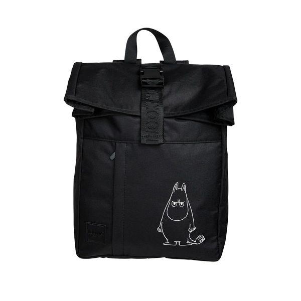 MARTINEX - HEMULI BACKPACK MOOMIN - RUCKSACK FÜR HERREN UND DAMEN - BLACK